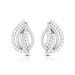 Load image into Gallery viewer, Beautiful Platinum Earrings with Diamonds for Women JL PT E ST 2103  VVS-GH Jewelove.US
