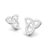 Load image into Gallery viewer, Beautiful Platinum Earrings with Diamonds for Women JL PT E ST 2104

