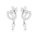 Load image into Gallery viewer, Beautiful Platinum Earrings with Diamonds for Women JL PT E ST 2105  VVS-GH Jewelove.US
