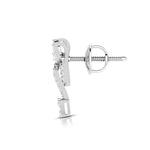 Load image into Gallery viewer, Beautiful Platinum Earrings with Diamonds for Women JL PT E ST 2105   Jewelove.US

