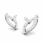 Load image into Gallery viewer, Beautiful Platinum Earrings with Diamonds for Women JL PT E ST 2107
