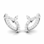 Load image into Gallery viewer, Beautiful Platinum Earrings with Diamonds for Women JL PT E ST 2107
