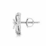 Load image into Gallery viewer, Beautiful Platinum Earrings with Diamonds for Women JL PT E ST 2107
