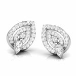 Load image into Gallery viewer, Beautiful Platinum Earrings with Diamonds JL PT E ST 2204

