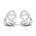 Load image into Gallery viewer, Beautiful Platinum Earrings with Diamonds JL PT E ST 2205
