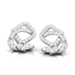 Load image into Gallery viewer, Beautiful Platinum Earrings with Diamonds JL PT E ST 2205
