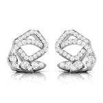 Load image into Gallery viewer, Beautiful Platinum Earrings with Diamonds JL PT E ST 2205

