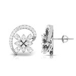 Load image into Gallery viewer, Beautiful Platinum Earrings with Diamonds JL PT E ST 2207
