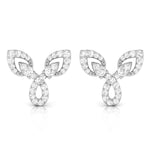 Load image into Gallery viewer, Beautiful Platinum Earrings with Diamonds JL PT E ST 2208
