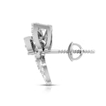 Load image into Gallery viewer, Beautiful Platinum Earrings with Diamonds JL PT E ST 2208
