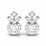 Load image into Gallery viewer, Platinum Earrings with Diamonds JL PT E ST 2210
