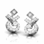 Load image into Gallery viewer, Platinum Earrings with Diamonds JL PT E ST 2210
