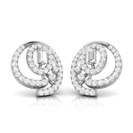 Load image into Gallery viewer, Platinum Earrings with Diamonds JL PT E ST 2213
