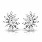 Load image into Gallery viewer, Beautiful Platinum Earrings with Diamonds JL PT E ST 2219   Jewelove.US
