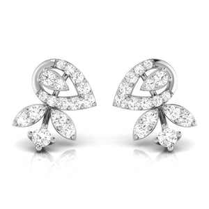 Platinum Earrings with Diamonds JL PT E ST 2220   Jewelove.US