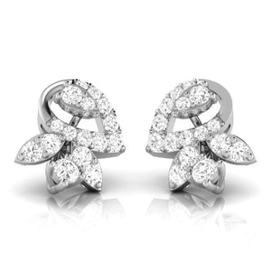 Platinum Earrings with Diamonds JL PT E ST 2220  VVS-GH Jewelove.US
