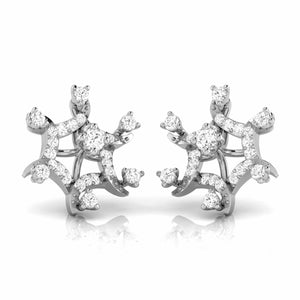 Platinum Earrings with Diamonds JL PT E ST 2221   Jewelove.US