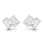 Load image into Gallery viewer, Platinum Earrings with Diamonds JL PT E ST 2222  VVS-GH Jewelove.US
