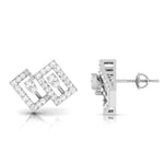 Load image into Gallery viewer, Platinum Earrings with Diamonds JL PT E ST 2222   Jewelove.US
