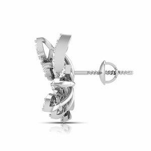 Platinum Earrings with Diamonds JL PT E ST 2224