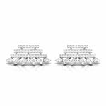 Load image into Gallery viewer, Platinum Earrings with Diamonds JL PT E ST 2228
