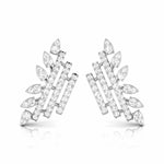 Load image into Gallery viewer, Platinum Earrings with Diamonds JL PT E ST 2228
