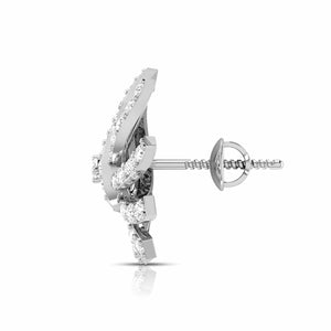 Platinum Earrings with Diamonds JL PT E ST 2230   Jewelove.US