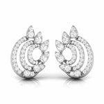 Load image into Gallery viewer, Platinum Earrings with Diamonds JL PT E ST 2234   Jewelove.US
