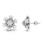 Load image into Gallery viewer, Beautiful Platinum Earrings with Diamonds JL PT E ST 2236
