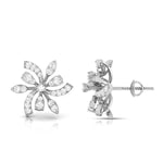 Load image into Gallery viewer, Platinum Earrings with Diamonds JL PT E ST 2237
