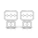 Load image into Gallery viewer, Platinum Earrings with Diamonds JL PT E ST 2242
