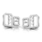 Load image into Gallery viewer, Platinum Earrings with Diamonds JL PT E ST 2242
