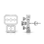Load image into Gallery viewer, Platinum Earrings with Diamonds JL PT E ST 2242
