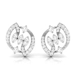 Load image into Gallery viewer, Beautiful Platinum Earrings with Diamonds JL PT E ST 2246
