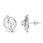Load image into Gallery viewer, Beautiful Platinum Earrings with Diamonds JL PT E ST 2246
