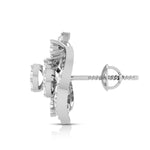 Load image into Gallery viewer, Beautiful Platinum Earrings with Diamonds JL PT E ST 2246

