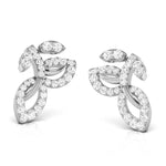 Load image into Gallery viewer, Beautiful Platinum Earrings with Diamonds JL PT E ST 2248
