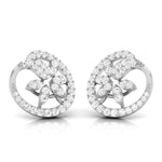 Load image into Gallery viewer, Platinum Earrings with Diamonds JL PT E ST 2250
