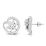 Load image into Gallery viewer, Platinum Earrings with Diamonds JL PT E ST 2250
