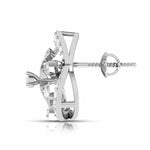 Load image into Gallery viewer, Platinum Earrings with Diamonds JL PT E ST 2251
