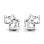 Load image into Gallery viewer, Platinum Earrings with Diamonds JL PT E ST 2252
