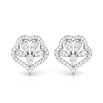 Load image into Gallery viewer, Platinum Earrings with Diamonds JL PT E ST 2253
