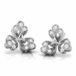 Load image into Gallery viewer, Platinum Earrings with Diamonds JL PT E ST 2258

