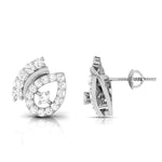 Load image into Gallery viewer, Platinum Earrings with Diamonds JL PT E ST 2259   Jewelove.US
