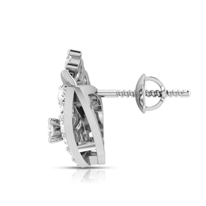 Platinum Earrings with Diamonds JL PT E ST 2259   Jewelove.US