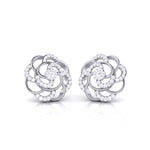 Load image into Gallery viewer, Designer Platinum Diamond Earrings JL PT E MST 32
