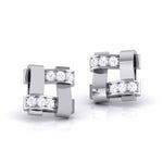 Load image into Gallery viewer, Designer Platinum Diamond Earrings JL PT E MST 33
