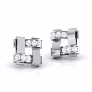 Designer Platinum Diamond Earrings JL PT E MST 33