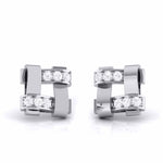 Load image into Gallery viewer, Designer Platinum Diamond Earrings JL PT E MST 33
