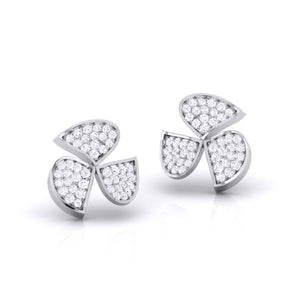 Platinum Diamond Earrings JL PT E MST 34